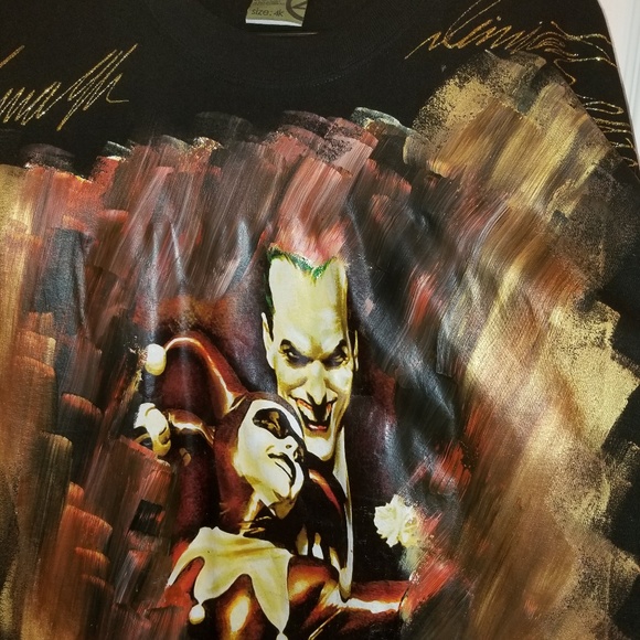 Suicide Squad Joker Harley Quinn T-Shirt - Picture 2 of 5